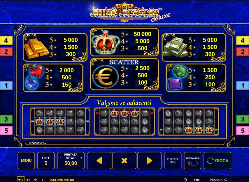 simboli just jewels deluxe